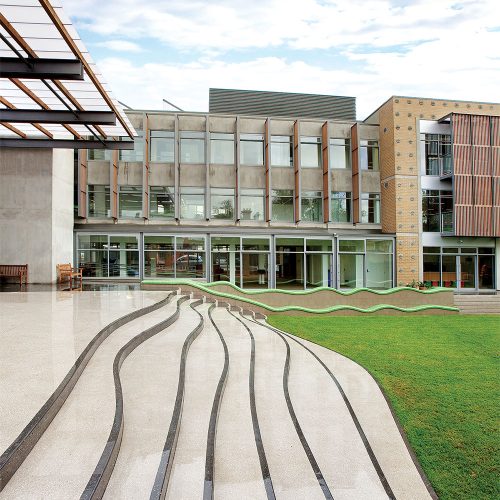polished concrete floors melbourne girls grammar, south yarra, honed concrete