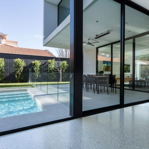 polished concrete floors melbourne, brighton, top 10 themed homes in australia 2015