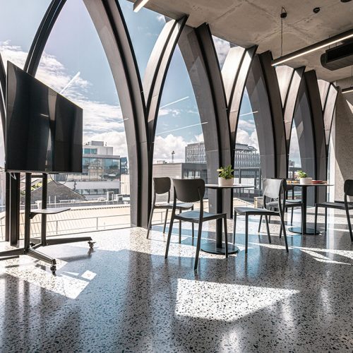 Cremorne, Matte gloss Geoshine™. Basalt, Granite with Brown Hornfels in grey base.