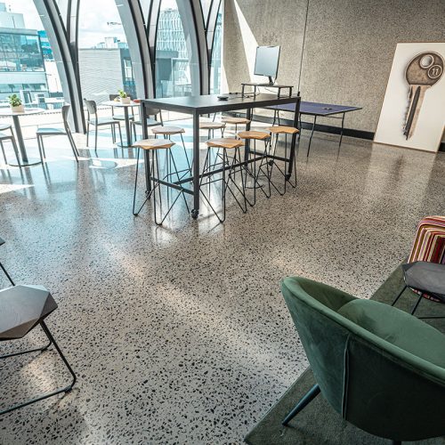 Cremorne, Matte gloss Geoshine™. Basalt, Granite with Brown Hornfels in grey base.